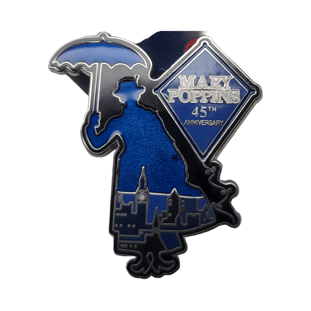 45th Anniversary Silhouette Disney pin