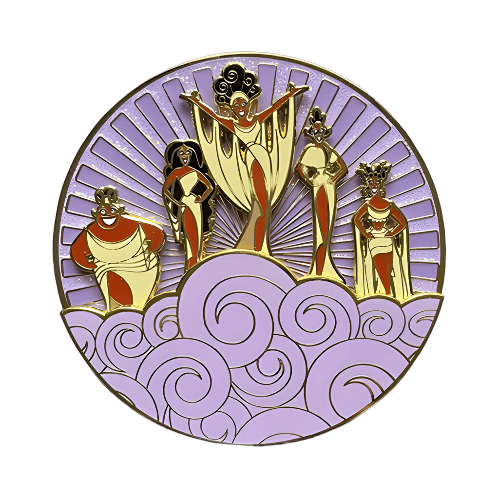 Muses Spinner Disney pin