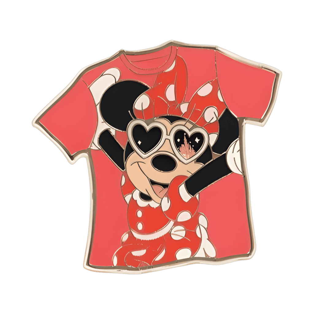 Minnie T-Shirt Disney pin