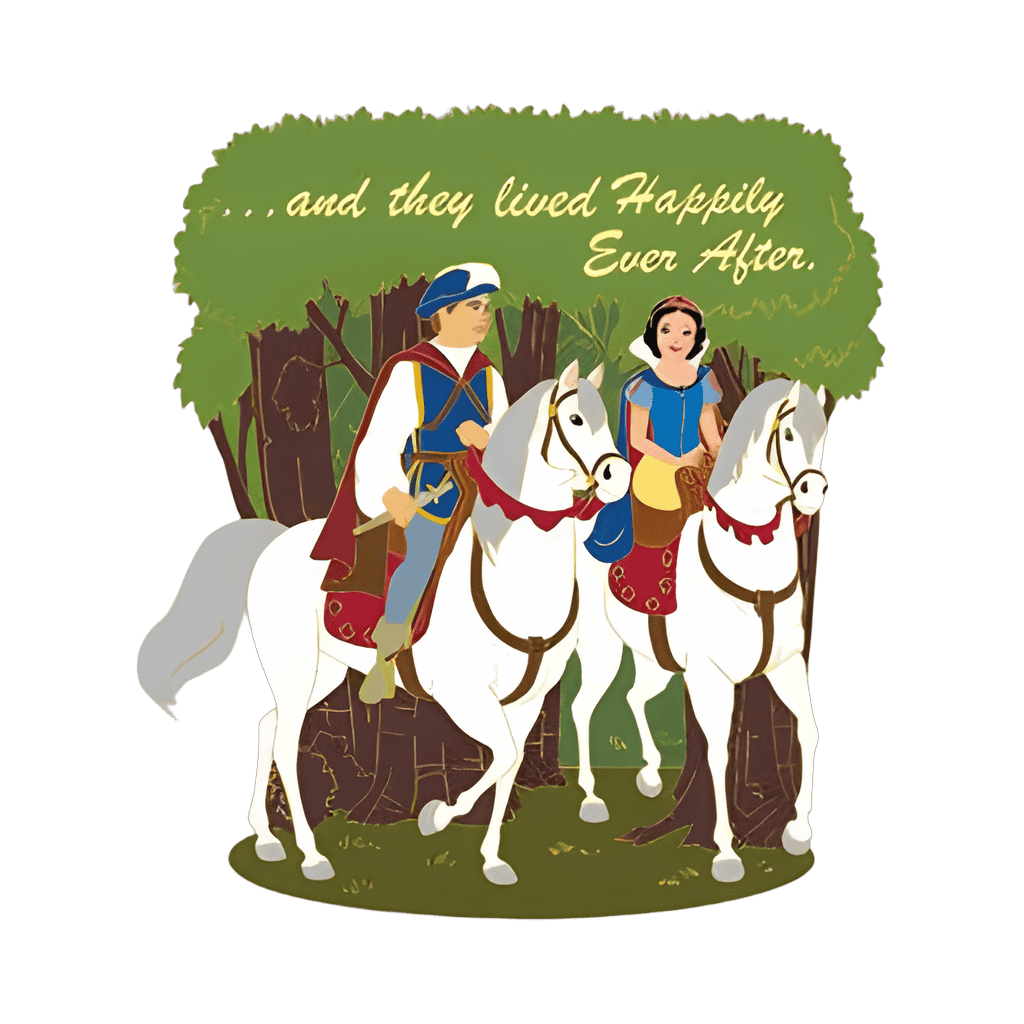 Snow White and Prince Florian Disney pin
