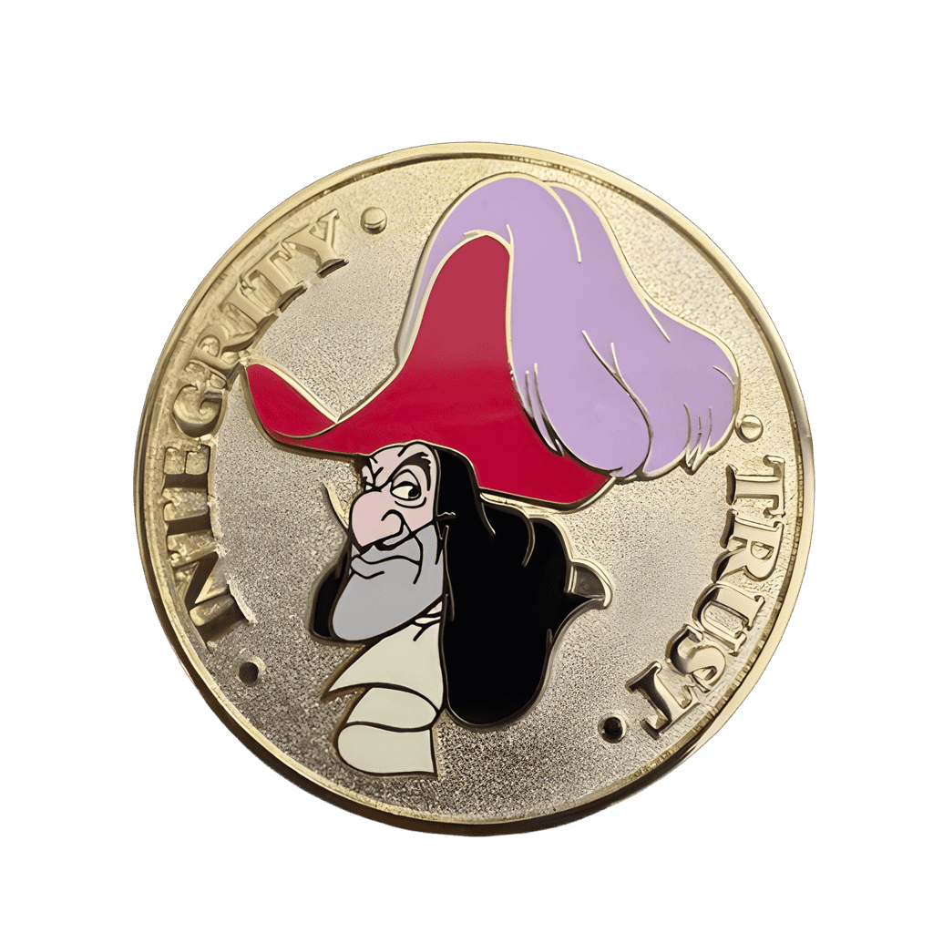 Captain Hook Disney pin