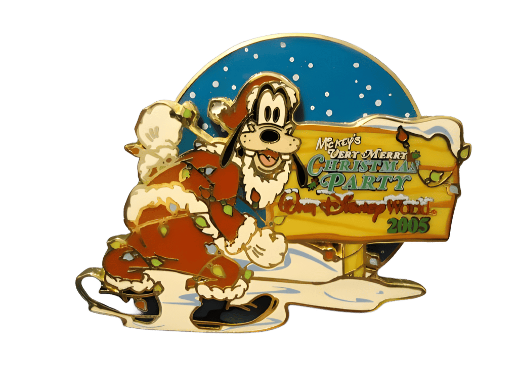 Santa Goofy Disney pin