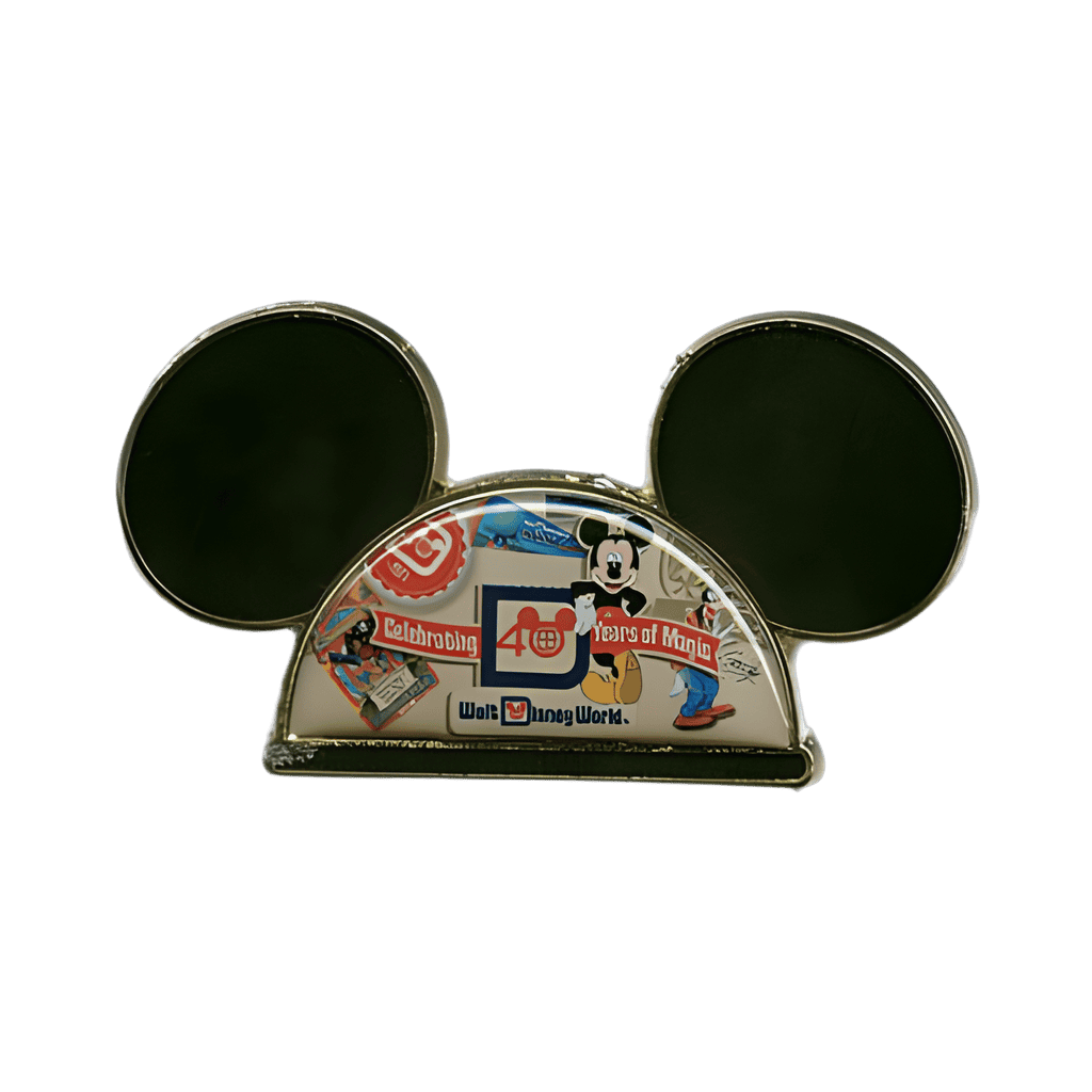 40 Years of Magic Mickey Ear Hat Disney pin