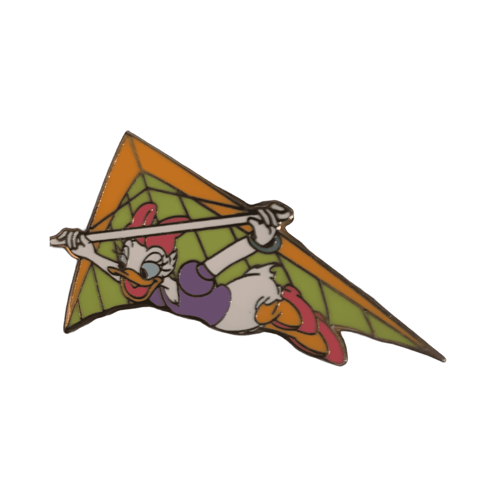 Daisy Soarin’ on a Hang Glide Disney pin