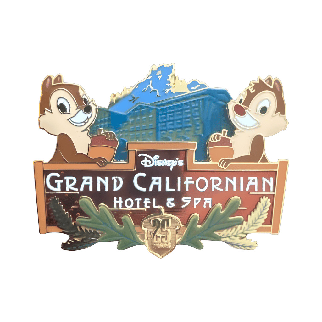 Grand Californian 25 Years Disney pin