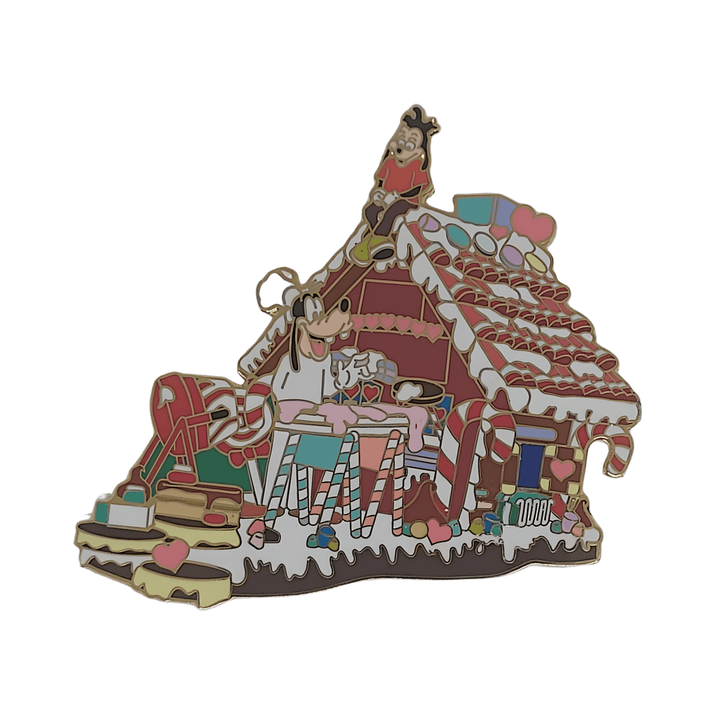 Goofy’s Gingerbread House Disney pin