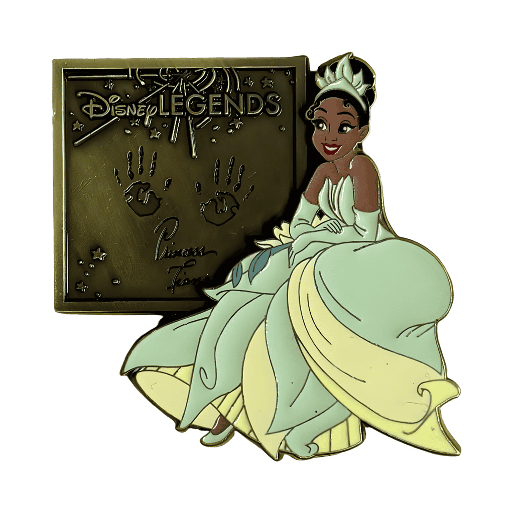 Tiana Disney Legends Mystery Plaque Disney pin