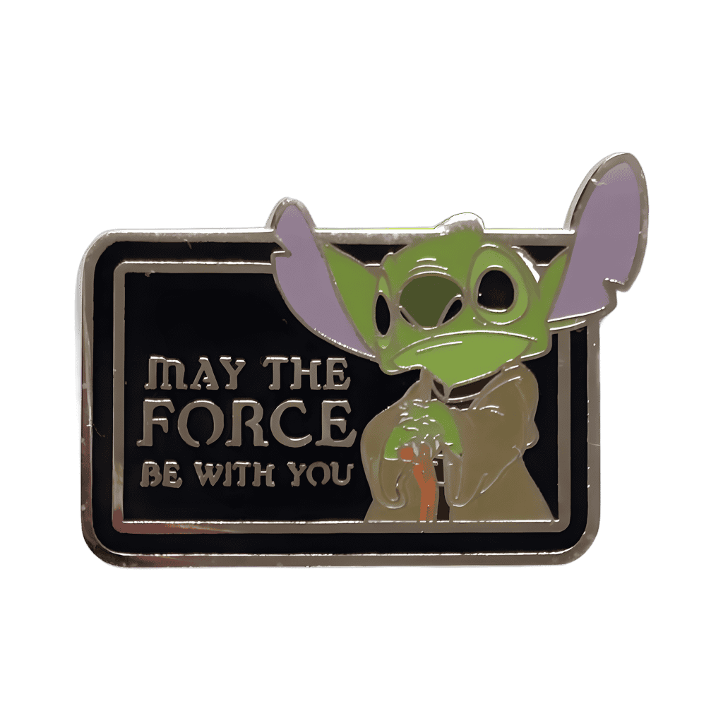 Yoda Stitch - May the Force Be With You Disney pin