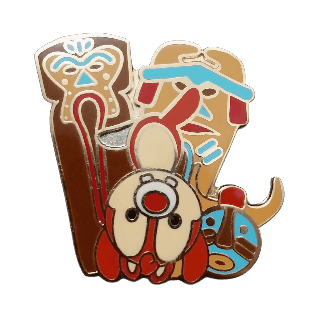 Dale at the Enchanted Tiki Room Adventureland Disney pin