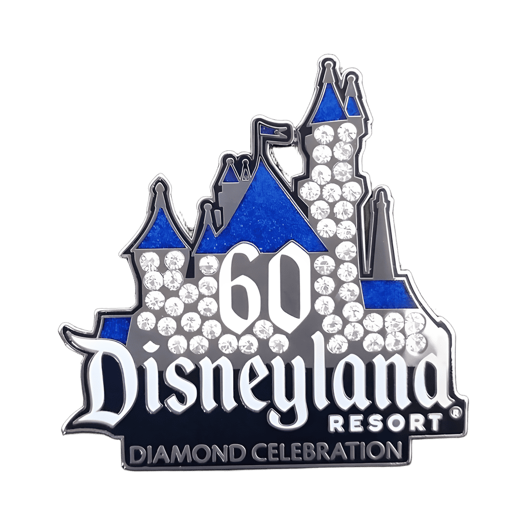 Jeweled Sleeping Beauty Castle Disney pin