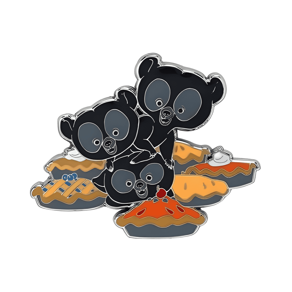 Harris, Hubert, and Hamis Bear Cubs (Brave) Disney pin