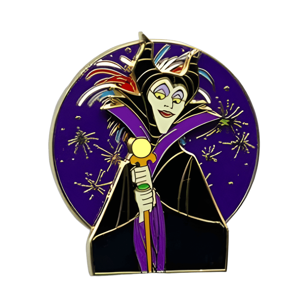 Maleficent Spinner Disney pin