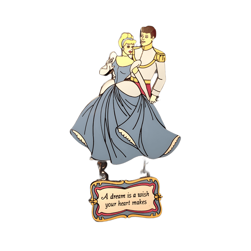 Cinderella and Prince Charming Disney pin
