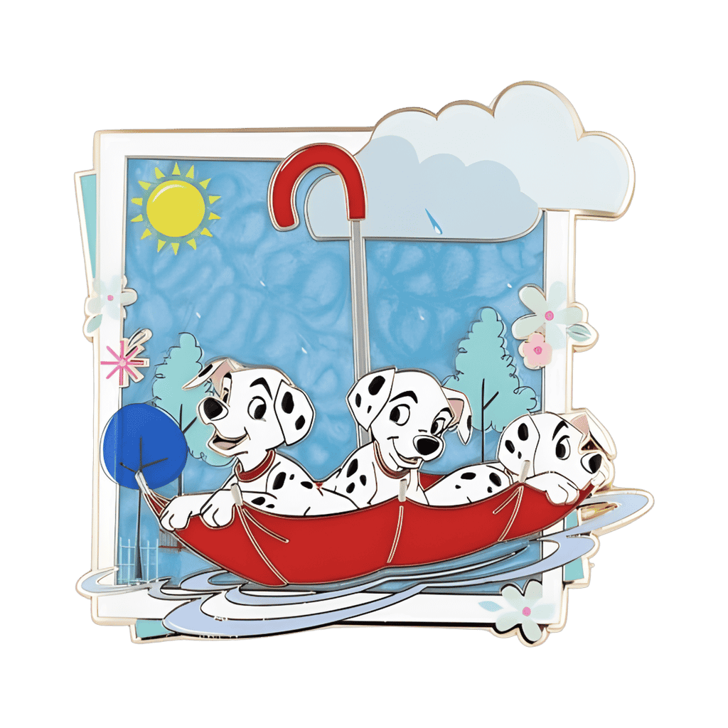 101 Dalmatians Puppies Disney pin