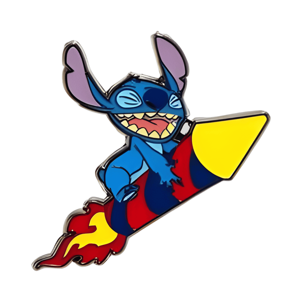 4th of July Stitch Disney pin