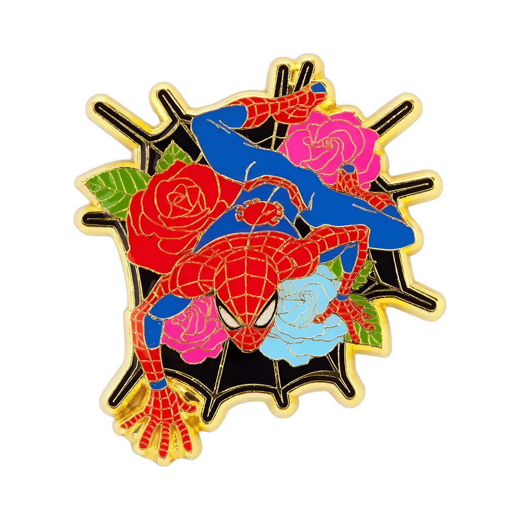 Spider-Man Floral Disney pin