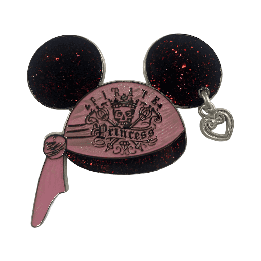 Pirate Princess Glitter Ear Hat Disney pin