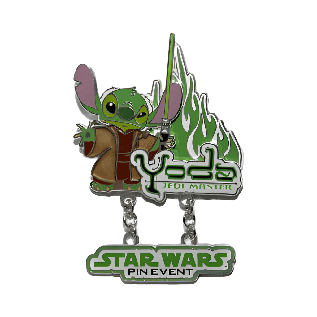 Stitch as Yoda Disney pin