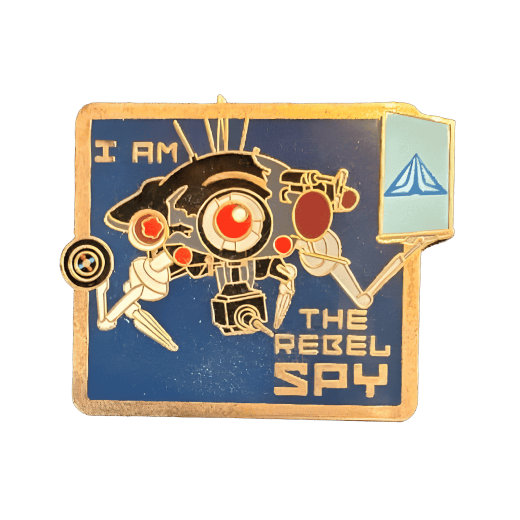 I Am the Rebel Spy Disney pin