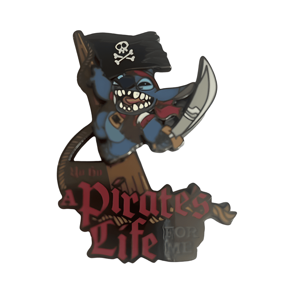 Stitch - Pirates of the Caribbean Disney pin