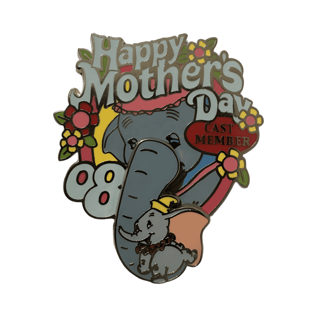 WDW - Cast Member - Happy Mother's Day 2008 - Dumbo and Mrs. Jumbo Disney pin