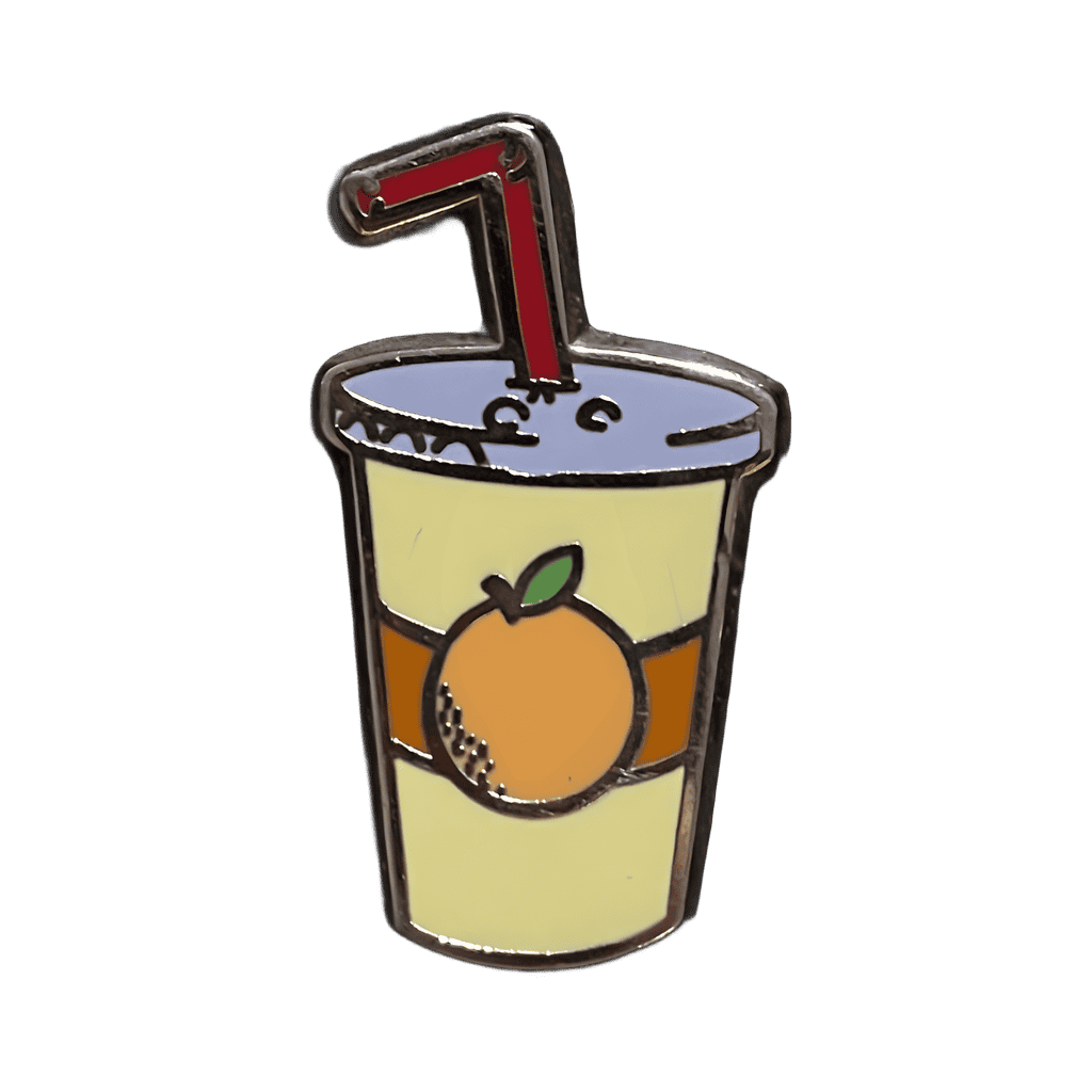 Orange Juice and Egg & Bacon Toast Set — Orange Juice Cup Disney pin