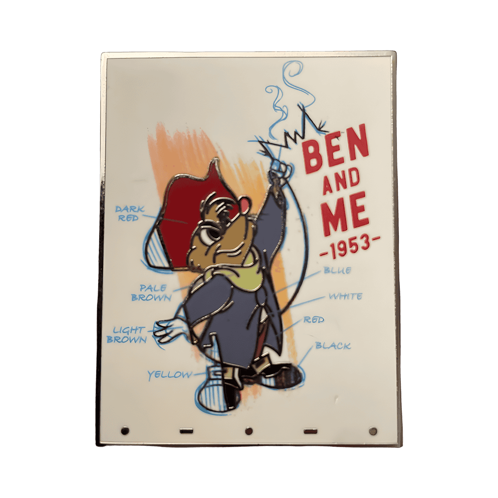 Poster Booster Set — Ben and Me (Amos Mouse) Disney pin