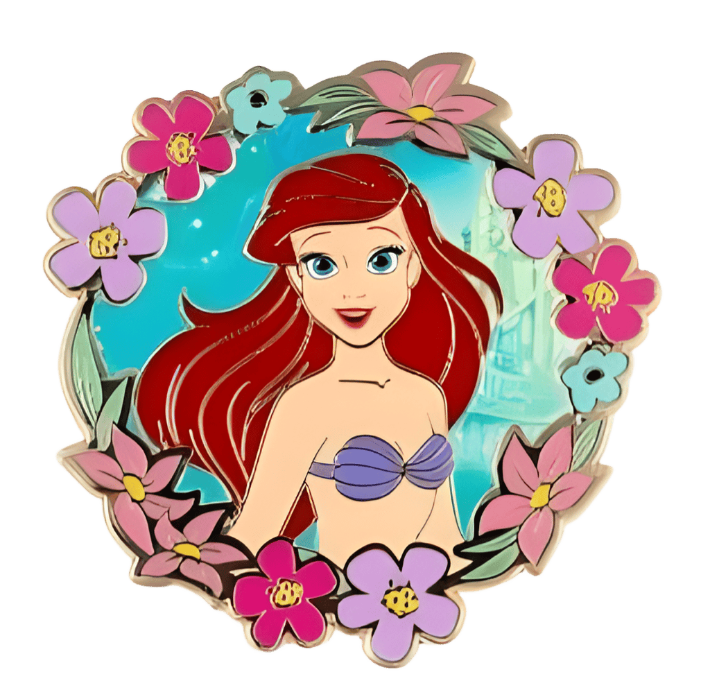 Ariel - Palm Royal Realms Disney pin
