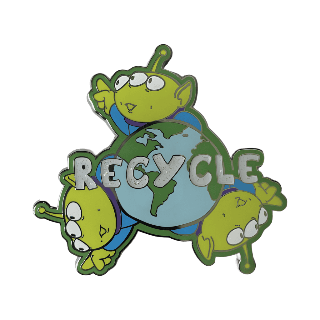Toy Story Alien Earth Day 2010 Recycle Disney pin