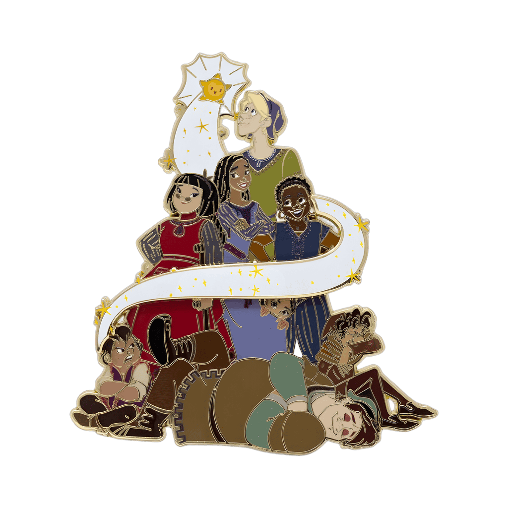 Asha, Star - Wish Disney pin