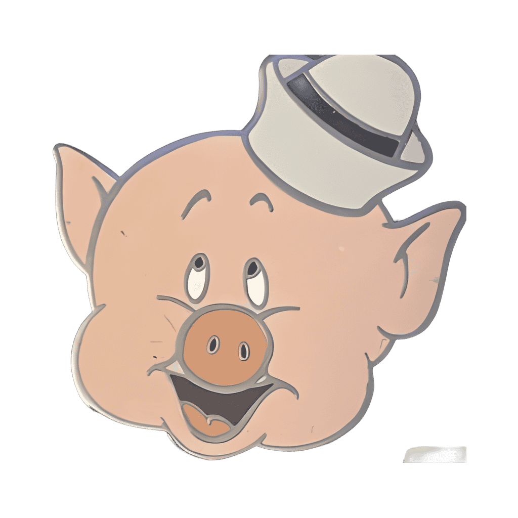 Fifer Pig Disney pin