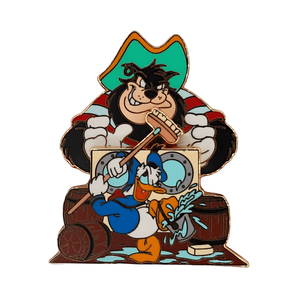 Big Pete & Donald Disney pin
