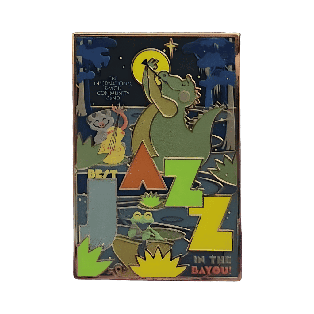 Tiana's Bayou Adventure Carded Set — Best Jazz in the Bayou! Disney pin