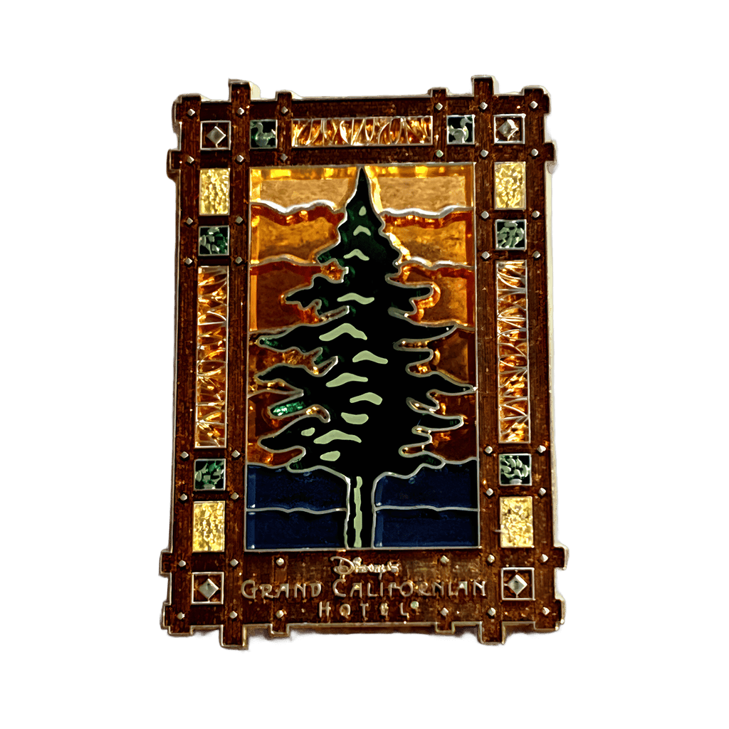 Stained Glass Redwood Disney pin