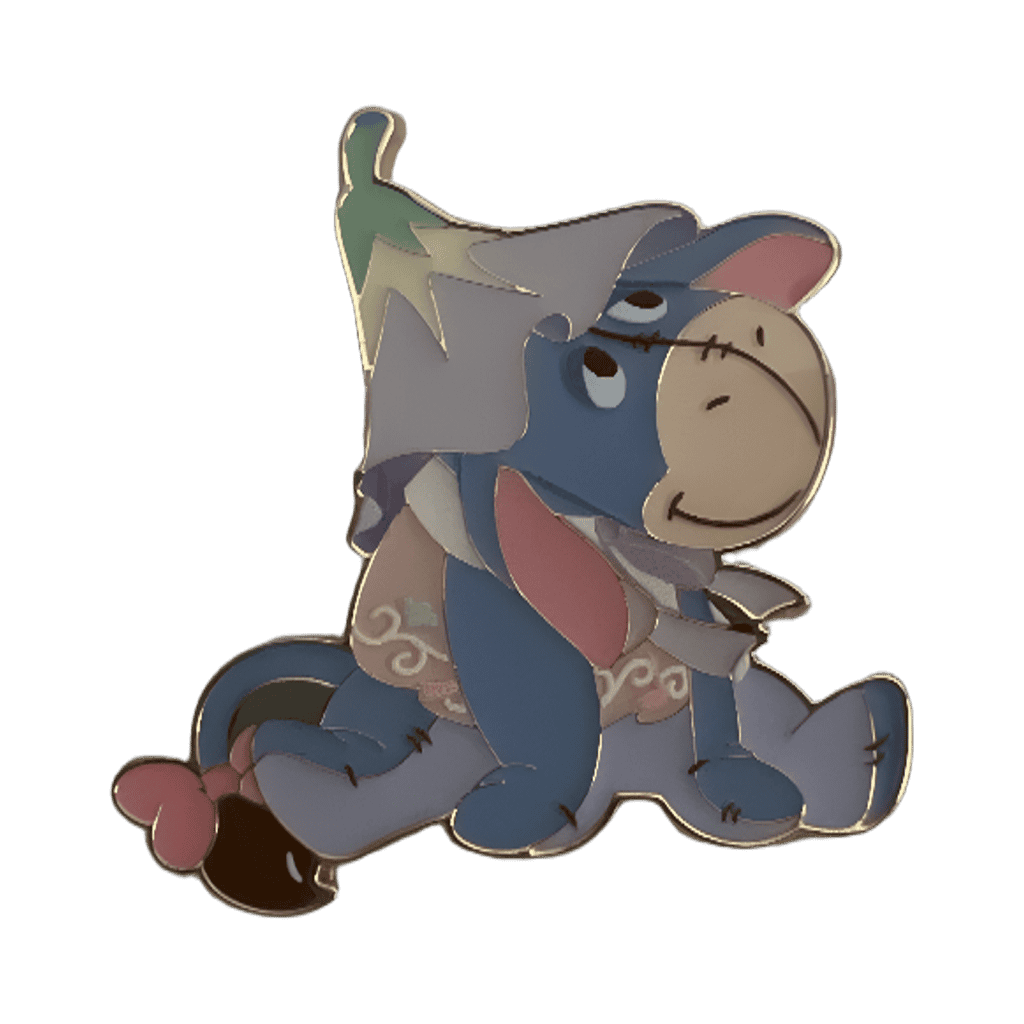 Eeyore with Flower Hat Disney pin