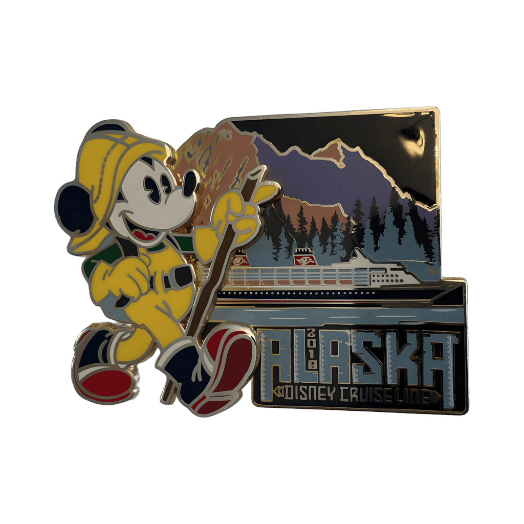 Mickey Mouse Disney Wonder Alaska 2018 Disney pin