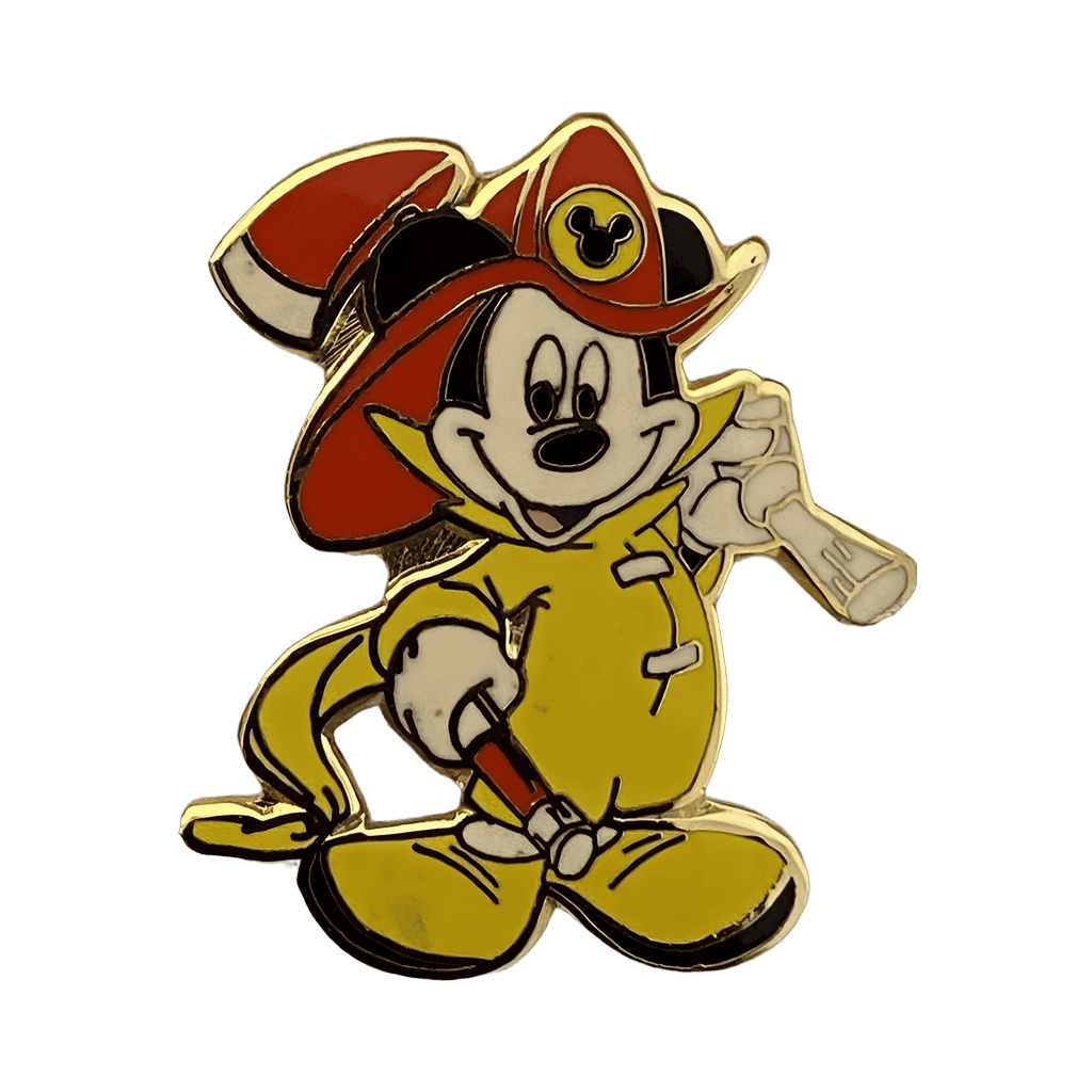 Cast Member - Mickey Fireman Disney pin