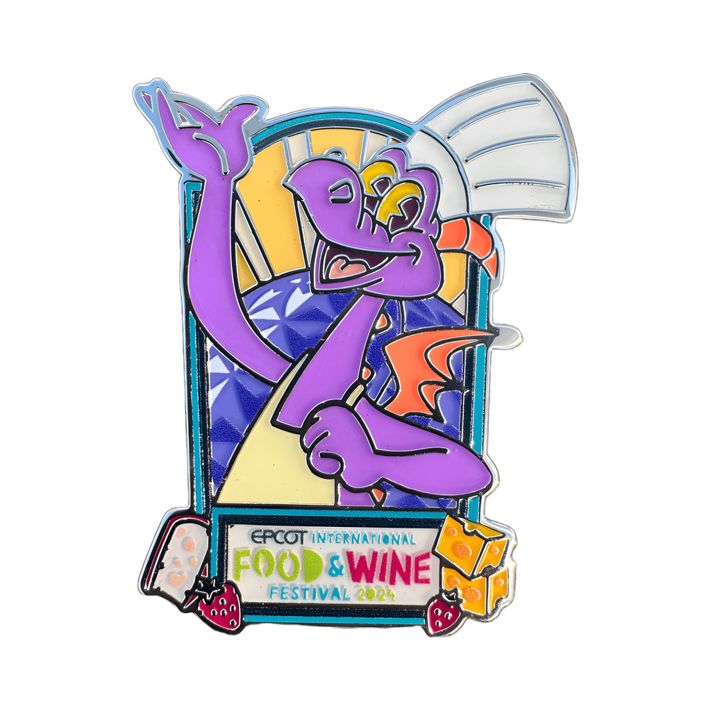 Chef Characters Mystery Collection — Chef Figment Disney pin