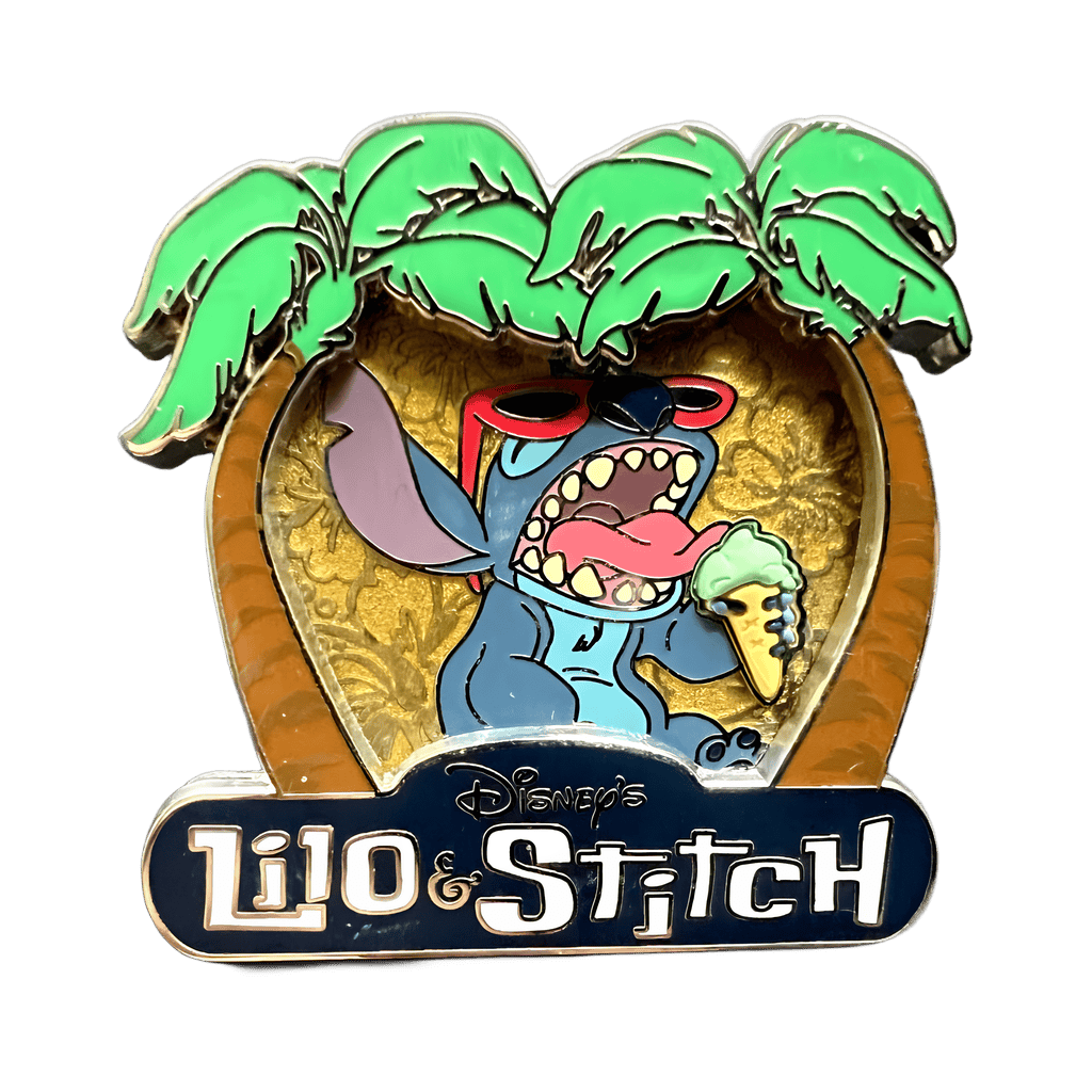 LE Variant 2 - Stitch with Green Ice Cream Disney pin