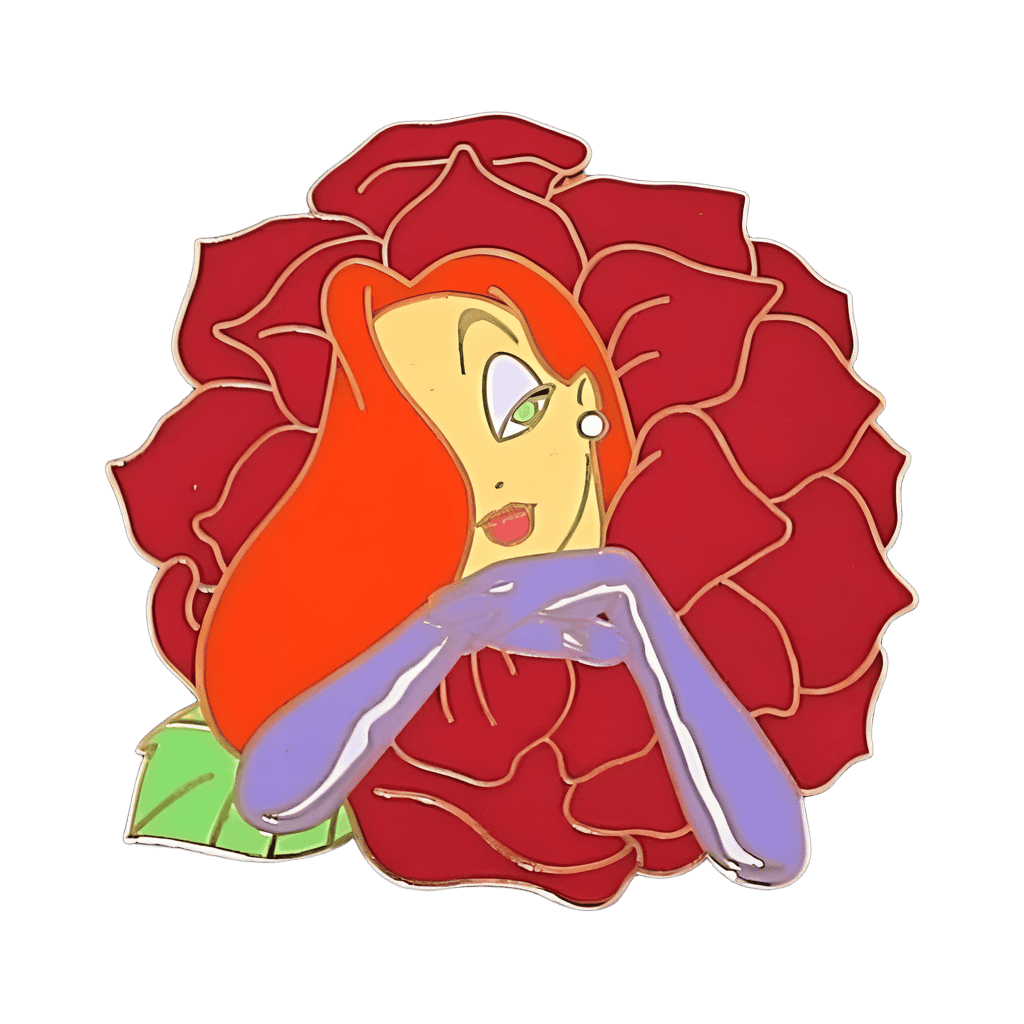 Jessica Rabbit in Rose Disney pin