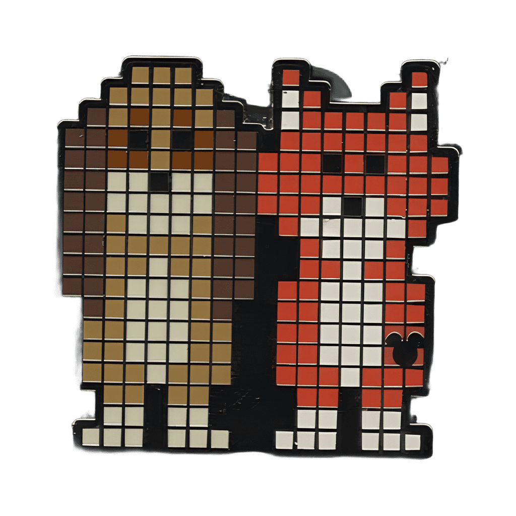 Tod and Copper Disney pin