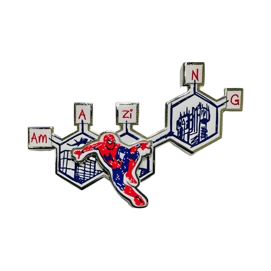 Am A Zi N G (Avengers Campus Hexagons) Disney pin