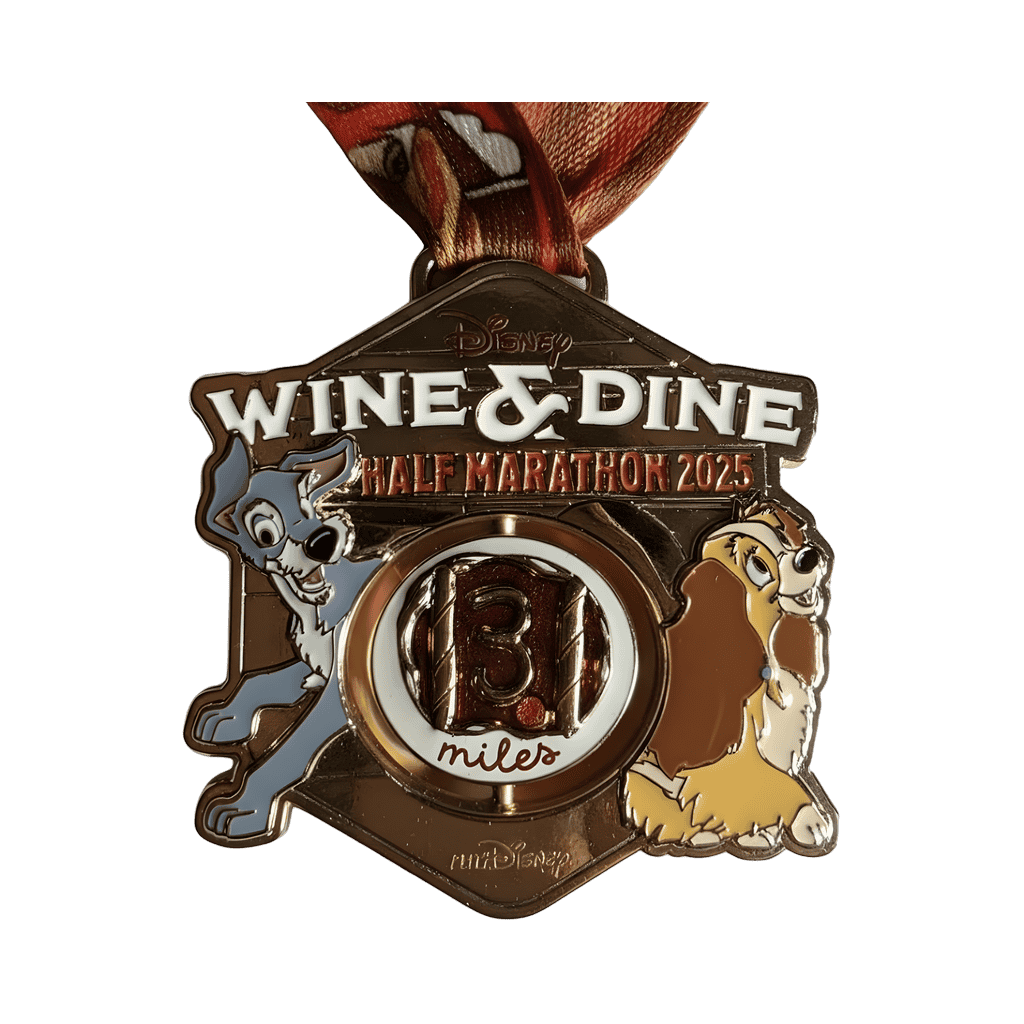 Lady & the Tramp Medal Disney pin