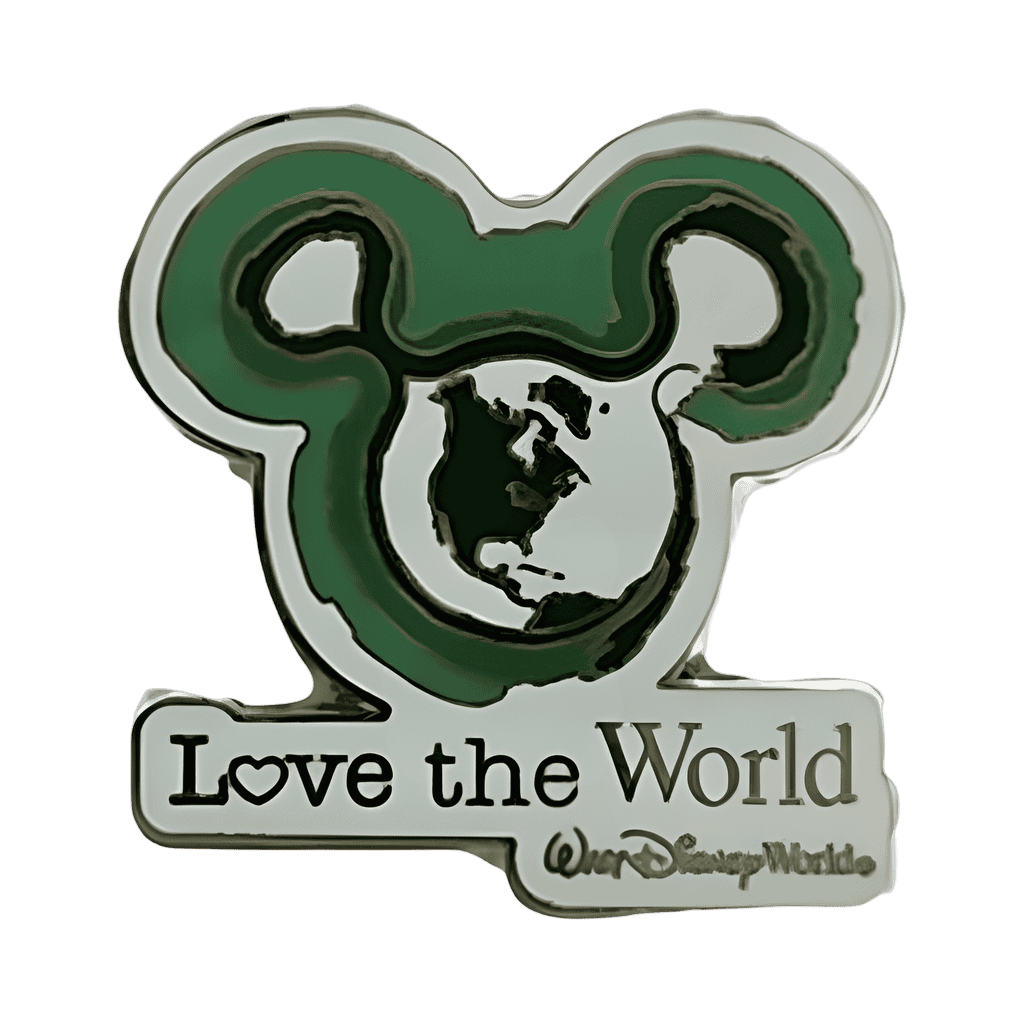Love the World Disney pin