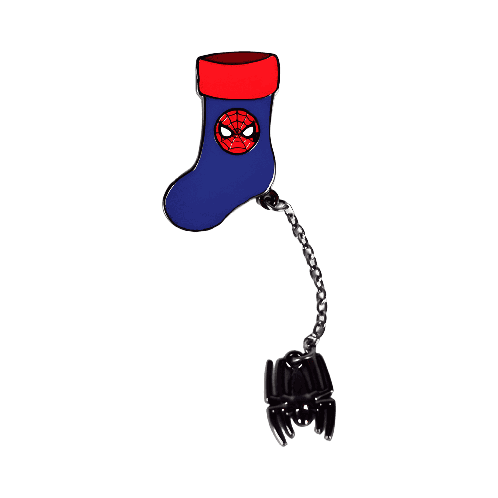Spider-Man Holiday Stocking Disney pin
