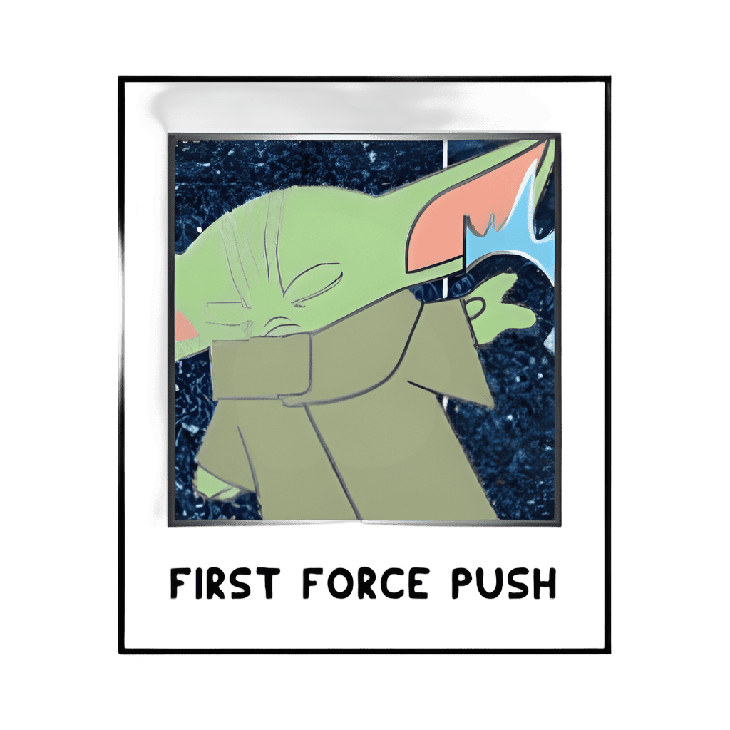 The Child Photographs Blind Box - First Force Push CHASER Disney pin