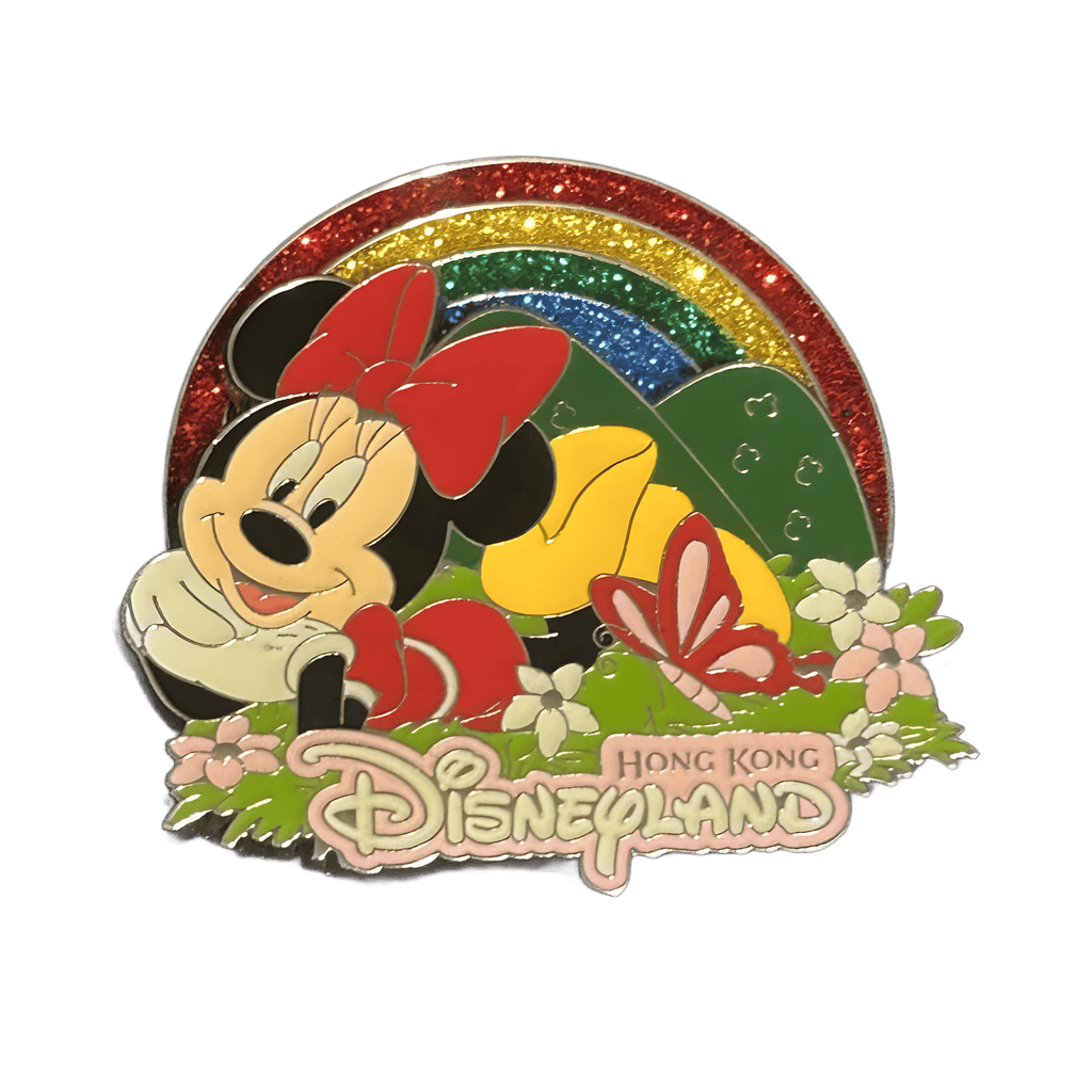 Minnie Rainbow Spinner Disney pin