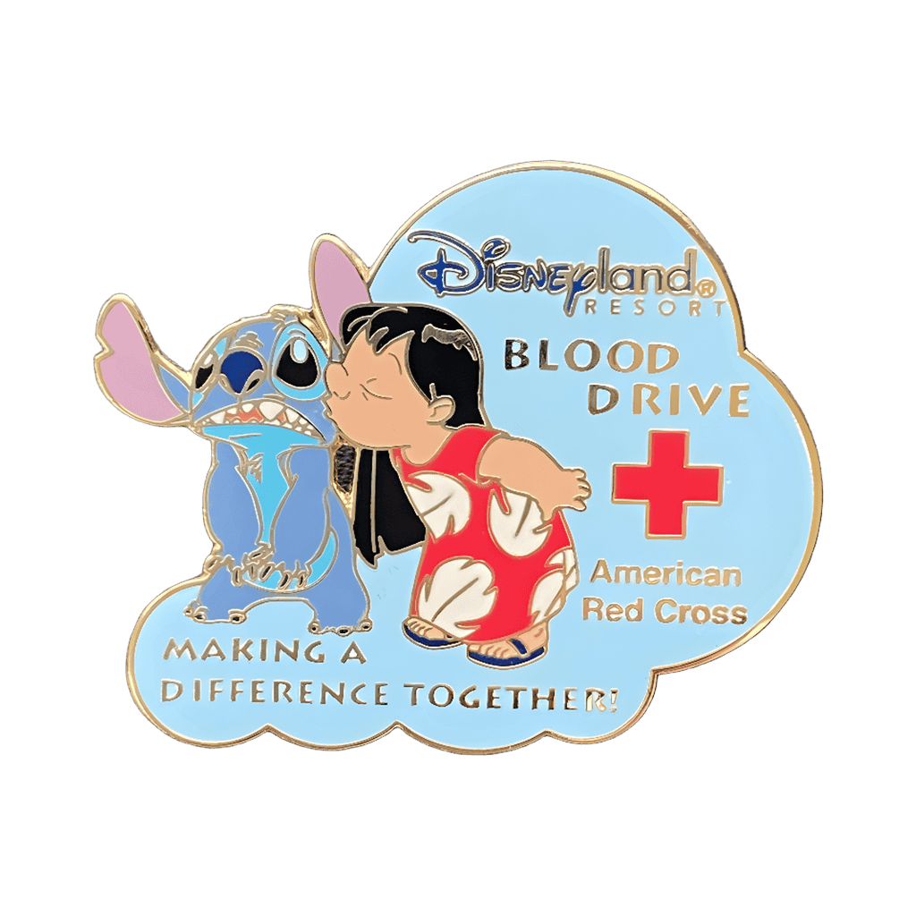 Lilo and Stitch Red Cross Blood Drive Disney pin