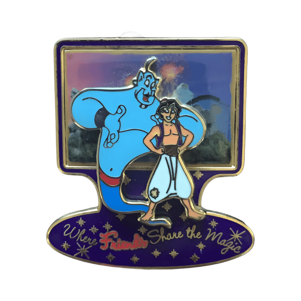 Aladdin & Genie Disney pin