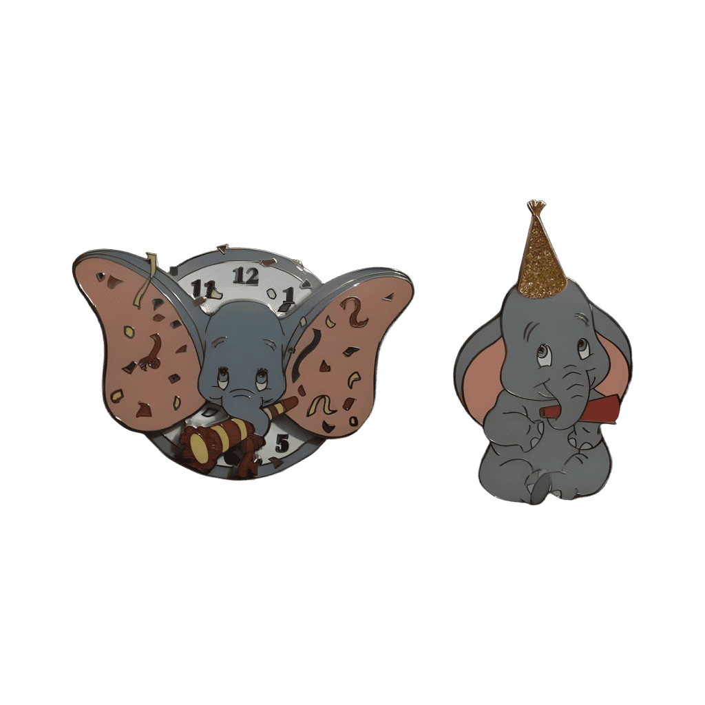 Dumbo New Year 2-Pin Set (SURPRISE) Disney pin